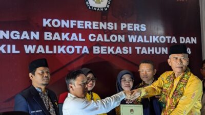 Partai Golkar dan Nasdem Usung Uu Saeful Mikdar-Nurul Sumarheni di Pilkada Kota Bekasi