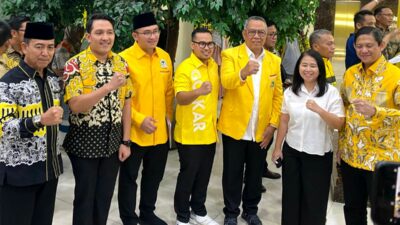 Partai Golkar Resmi Usung Benyamin Davnie dan Pilar Saga Ichsan di Pilkada Kota Tangsel