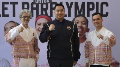 Menpora Dito Ariotedjo Apresiasi Desain Jersey Hasil Karya Didiet Maulana Dalam Ajang Paralimpiade 2024 Paris