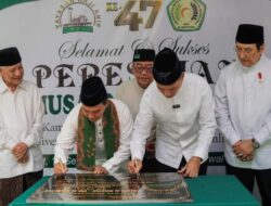 Musa Rajekshah Resmikan Pembangunan Masjid Al Musannif UMN Al Washliyah