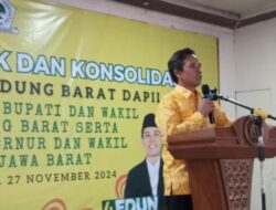 Edi Rusyandi Tekankan Pentingnya Mesin Politik Partai Koalisi Menangkan Pasangan EDUN di Pilkada Bandung Barat