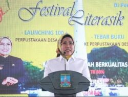 Tingkatkan Minat Baca, Bupati Ratu Tatu Chasanah Luncurkan 100 Perpustakaan Desa Digital di Serang