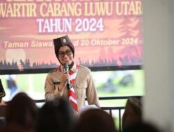 Indah Putri Indriani Sosialisasikan Perubahan Iklim di Event Jota Joti Tingkat Kabupaten Lutra