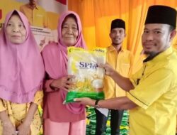 Momen HUT Ke-60, Partai Golkar Kabupaten Kayong Gelar Santunan Anak Yatim dan Lansia