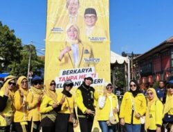 Wow! 30 Ribu Masyarakat Garut Padati Acara Senam dan Jalan Sehat HUT Ke-60 Partai Golkar