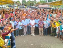 Ribuan Keluarga Besar Payeti Sambut Hangat Melki Laka Lena, Calon Gubernur NTT Berdarah Sumba