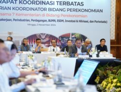 Jaga First Quarter Tahun 2024, Airlangga Hartarto Konsolidasikan Program Jangka Pendek Bidang Perekonomian