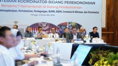 Jaga First Quarter Tahun 2024, Airlangga Hartarto Konsolidasikan Program Jangka Pendek Bidang Perekonomian