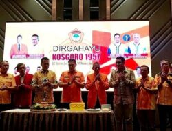 Dave Laksono Rayakan HUT Ke-67 Kosgoro 1957 di Sumut, Deklarasi Dukung Bobby-Surya di Pilgubsu