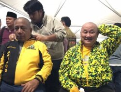 Bentuk Syukur, Para Tokoh Partai Golkar Kepri Gunduli Kepala Saat Ansar Ahmad-Nyanyang Menang