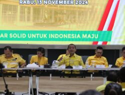 Pleno Perdana, Ini Arahan Bahlil Lahadalia Untuk Seluruh Pengurus Baru DPP Partai Golkar