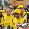 Senam Massal Serentak se-Indonesia Menyambut HUT Ke-60 Partai Golkar Berhasil Pecahkan Rekor MURI