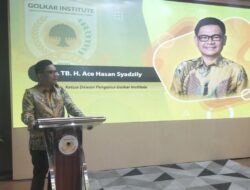 Ace Hasan: Partai Golkar Siap Jadi Garda Terdepan Dalam Penanganan Isu Lingkungan