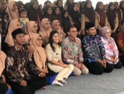 Menkomdigi Meutya Hafid Sosialisasi Bahaya Judol Kepada Siswa MTs Ibnu di Kabupaten Malang