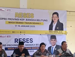 Reses di Toboali, Rina Tarol Minta Masyarakat Ikut Awasi Program Pembangunan Pemprov Babel