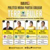 4 Politisi Muda Partai Golkar Terpopuler Berdasar Kuantitas Pemberitaan Periode Desember 2024