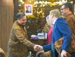 Terima Dubes Australia, Airlangga Hartarto Bahas Penguatan Kerjasama Ekonomi Dua Negara