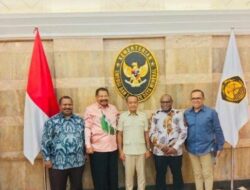 Menteri ESDM, Bahlil Lahadalia Bahas Isu Strategis Papua Pegunungan Dengan Gubernur Terpilih John Tabo