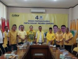 Ismet Roni: Semua Kader Miliki Kesempatan Sama Untuk Pimpin DPD I Partai Golkar Lampung