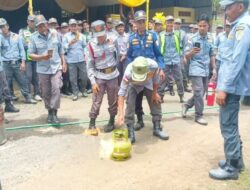 Anggota FPG DPRD Cilacap, Nasun Beri Pelatihan Mitigasi Kebakaran Kepada Ratusan Linmas