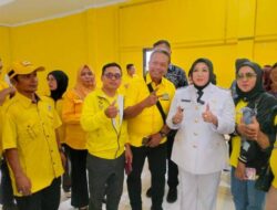 Usai Dilantik Jadi Wakil Bupati, Intan Nurul Hikmah Disambut Ratusan Kader Partai Golkar Tangerang