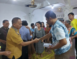 Maruli Siahaan Salurkan Bantuan Sebesar Rp. 27,5 Juta Untuk Korban Kecelakaan di Medan