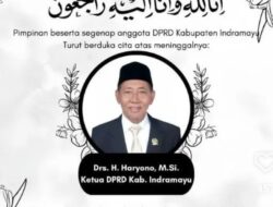 Innalillahi! Ketua DPRD Indramayu, Haryono Meninggal Dunia di Hari Idul Fitri