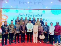 Momen Idul Fitri, Maruli Siahaan Silaturahmi Dengan Gubernur Sumut Bobby Nasution