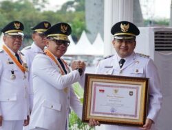 Walikota Makassar, Munafri Arifuddin Raih Penghargaan Tertinggi di Momen Hari Otoda 2025