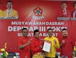 SOKSI Dukung Kembali Khairunnas Maju Sebagai Ketua DPD I Partai Golkar Sumbar
