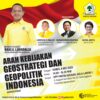 Ketum Bahlil Lahadalia Bakal Jadi Keynote Speaker Diskusi MPO DPP Partai Golkar Tentang Geopolitik