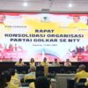 Gelar Rapat Konsolidasi, Partai Golkar NTT Bahas Capaian Pemilu dan Persiapan Musda