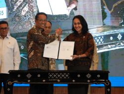Percepat Layanan dan Digitalisasi Hukum, Wamen P2MI Christina Aryani Teken MoU Dengan Kemenkum