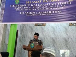 Gubernur Kaltim, Rudy Mas’ud Instruksikan Masjid di Sekolah Jadi Pusat Pembinaan Karakter Siswa