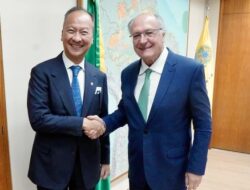Bertemu Wapres Brasil, Menperin Agus Gumiwang Perkuat Kerjasama Industri Manufaktur Energi