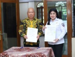 Bupati Sitaro, Cynthia Kalangit Teken MoU Pendidikan dan Penelitian Dengan Unika De La Salle Manado