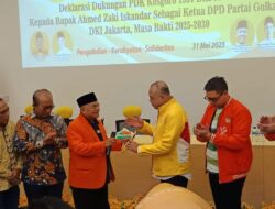 PDK Kosgoro 1957 Jakarta Dukung Ahmed Zaki Iskandar di Musda DPD I