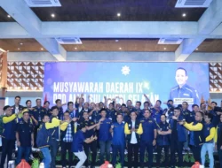 Dilantik Jerry Sambuaga, Nurhaldin Janji Bangkitkan AMPI Sulsel dan Menangkan Partai Golkar