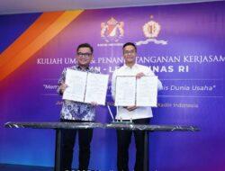 Gubernur Lemhanas Ace Hasan Teken MoU Dengan Kadin, Siapkan Retret Buat Pengusaha