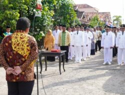 Bukan di Gedung Mewah, Bupati Reynaldy Putra Lantik ASN Subang di Tengah Jalan Rusak