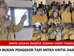 Sugawa Korry Tegaskan Partai Golkar Bukan Pengekor, Tapi Mitra Kritis dan Solutif