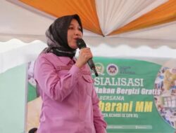 Maharani Sosialisasikan MBG di Rohil, Sebut Jurus Jitu Prabowo Entaskan Stunting