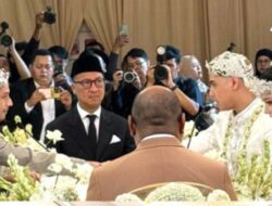 Menperin Agus Gumiwang Jadi Saksi Pernikahan Al Ghazali dan Alyssa Daguise