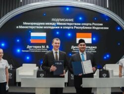 Menpora Dito Ariotedjo Teken MoU Diplomasi Olahraga Dengan Rusia