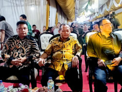Hadiri Pagelaran Campursari di Wonoayu, Sarmuji: Hiburan Kebudayaan Yang Gerakkan Ekonomi Rakyat