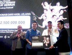 Menpora Dito Ariotedjo Hadiri Auction Dinner ‘Dari Bulu Tangkis Untuk Semua’, Dukung Solidaritas Atlet
