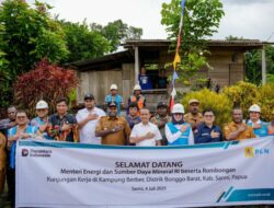 Menteri ESDM, Bahlil Lahadalia Pastikan Ratusan Rumah di Sarmi Papua Teraliri Listrik Tahun Ini