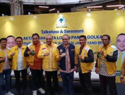 Ahmed Zaki Iskandar Sambut Kader Baru Lewat Talkshow dan Seremoni Aktivis Log In Partai Golkar
