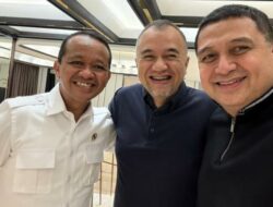 Munafri Arifuddin Bertemu Bahlil Lahadalia, Bahas Musda Partai Golkar Sulsel?