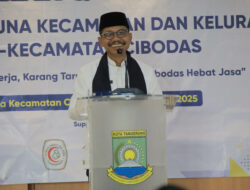 Walikota Tangerang, Sachrudin Minta Karang Taruna Jadi Problem Solver di Tengah Masyarakat